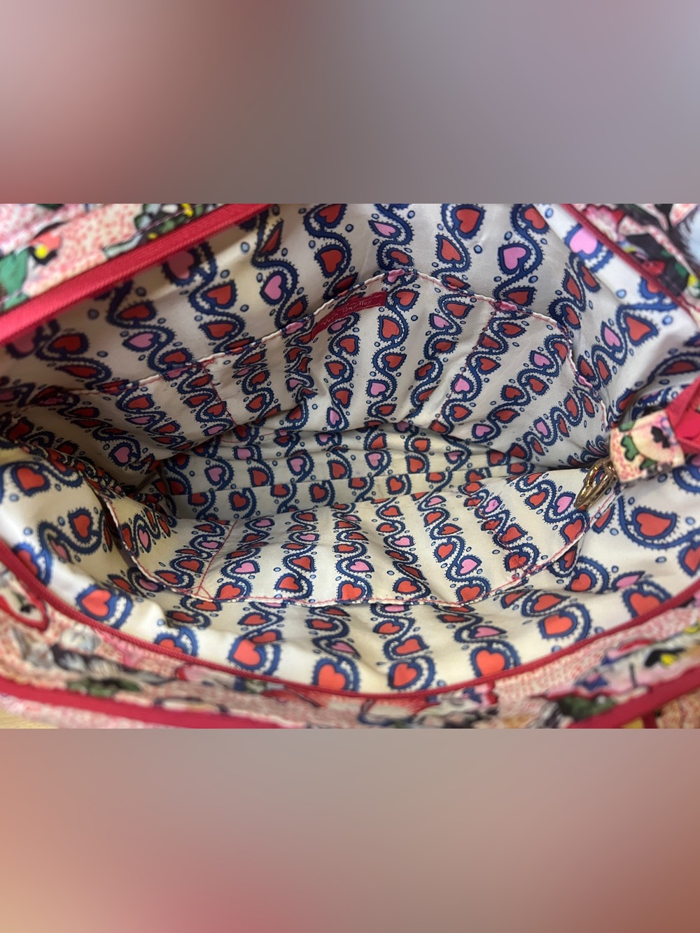 Vera Bradley Pink Tote - Picture 10 of 14